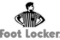 Foot Locker black and white logo