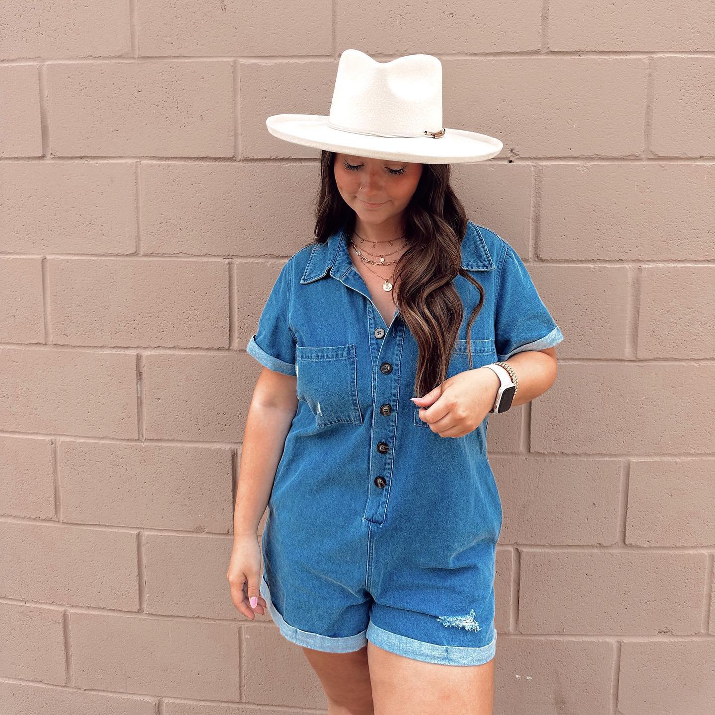 Philanthropy Philanthropy denim romper
