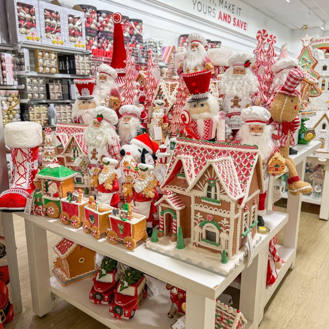 Homegoods Christmas decorations at Homegoods