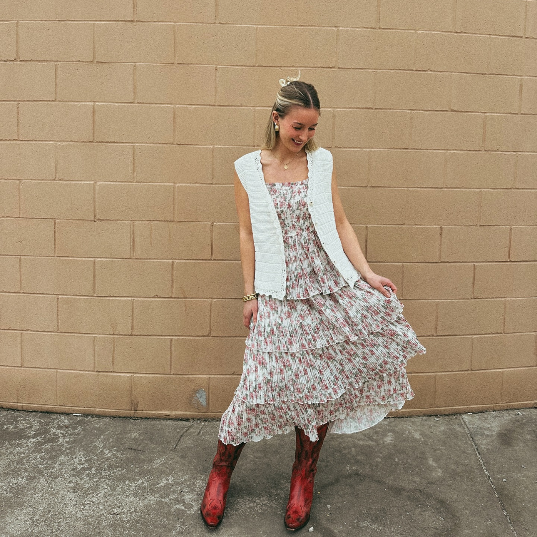 1 Philanthropy spring dress and vest