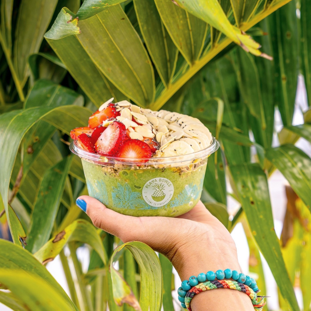 3 Playa Bowl fruit bowls